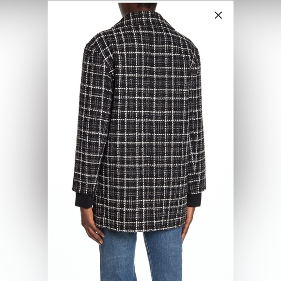 Dolce Cabo | Double Breasted Tweed Coat - Picture 3 of 4